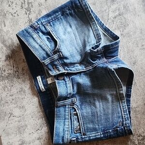 Abercrombie & Fitch blue Jean shorts size 00 vintage